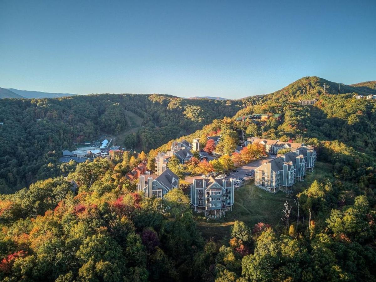Sky High Views!!-Peak Mountaintop-Outdoor Pool-Close To Downtown-Private Balcony-Wifi-Cable แกตลิงเบิร์ก ภายนอก รูปภาพ